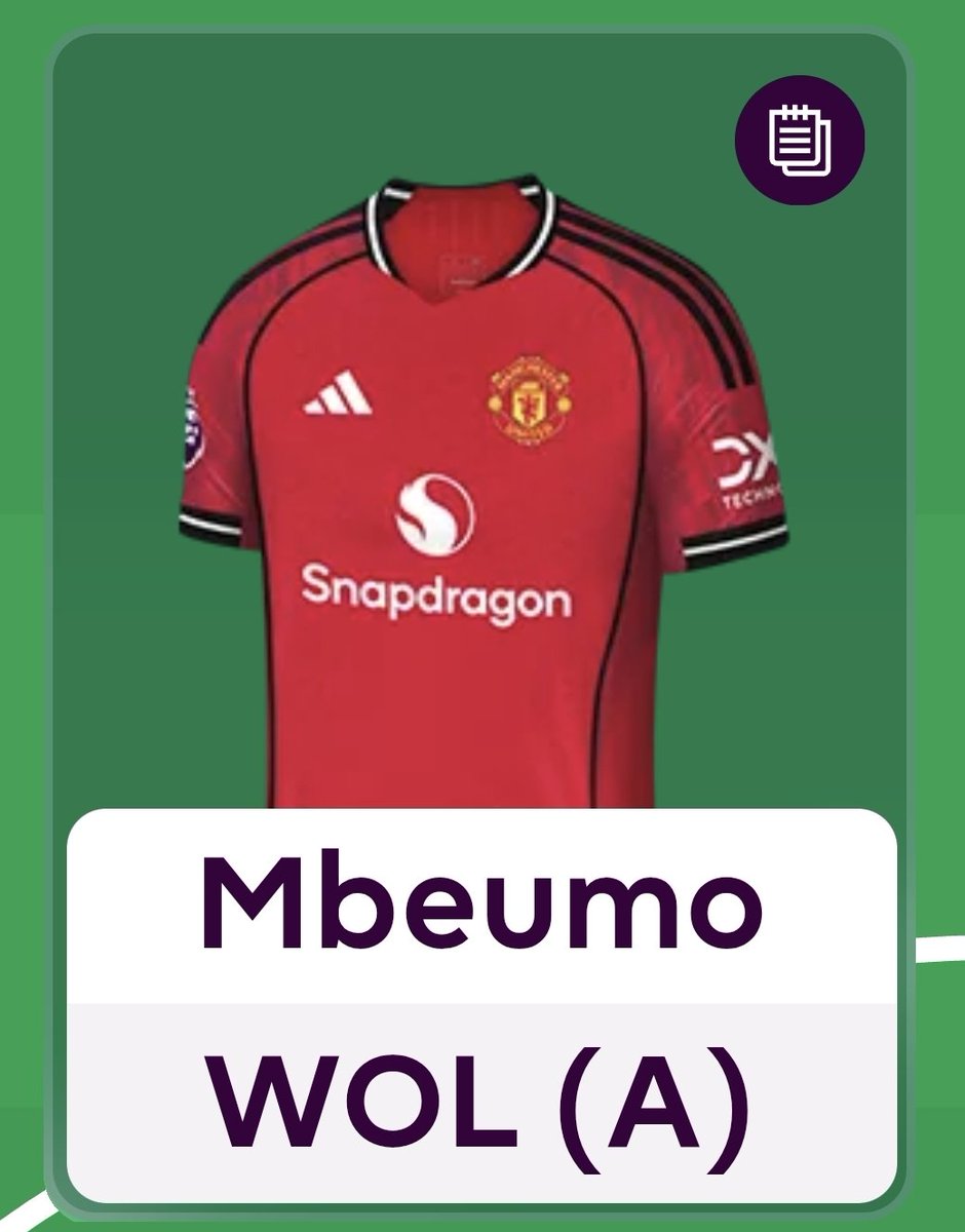 FplOffside's tweet photo. New symbol introduced on top right of player card in FPL to highlight the player might be going for AFCON #FPL #FPLCommunity https://t.co/mEuBXTXFhe