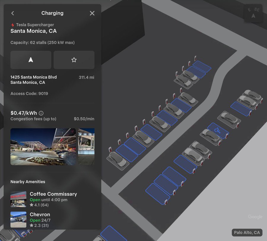 TeslaNewswire's tweet photo. 🔥🔥🎄 Here is the full list of Tesla 2025 Holiday Update features:

✅ Grok with Navigation Commands (Beta) 
Grok can now add & edit navigation destinations, becoming your personal guide
To use Navigation Command, set Grok's personality to Assistant

✅ Tesla Photobooth 
Turn your car into a photobooth! Take selfies from inside your Tesla & give yourself a makeover with fun filters, stickers, and emojis. Share with others right from the Tesla app
Go to Toybox > Photobooth

✅ Dog Mode Live Activity
When Dog Mode is active, you’ll see a Live Activity on your iPhone featuring periodic snapshots of your vehicle’s cabin along with live updates on temperature, battery & climate conditions

✅ Dashcam Viewer Update
Dashcam clips now include additional details such as speed, steering wheel angle & self-driving state

✅ Santa Mode
Santa Mode now adds festive snowmen, trees, a lock chime & snow effects for a 3D visual treat
Toybox > Santa

✅ Light Show Update
New Light Show - Jingle Rush. 
Play instantly or schedule it up to 10 minutes in advance, either on a single vehicle or synced with friends. You can also control interior lighting, add display color effects & create longer custom shows

✅ Custom Wraps and License Plates
Personalize your Tesla avatar with window tints, custom wraps & license plates. Use one of many preloaded designs or create and upload your own using a USB flash drive to make your vehicle unique
Toybox > Paint Shop

✅ Navigation Improvements
Reorder your navigation favorites & set Home or Work by dropping a pin anywhere on the map
You can also view suggested destinations based on your recent trips and habits while parked

✅ Supercharger Site Map
You can now see a 3D view of select Tesla Superchargers by tapping "View Site Map". When navigating to a pilot location, the site layout and live occupancy (Available / Occupied / Down) will be displayed upon arrival

✅ Automatic HOV Lanes Routing
Navigation now includes an option to use high-occupancy vehicle (HOV) carpool lanes. Your route will automatically select the carpool lane when eligible, based on time, location, passenger count & road restrictions
Controls > Navigation > Use HOV Lanes

✅ Phone Left Behind Chime
Your vehicle will chime a few seconds after the doors close if a phone key is inside the cabin or a phone is left on the wireless charger and no occupants are detected. Phone key detection requires UWB-supported devices. 
Controls > Locks > Phone Left Behind Chime

✅ Charge Limit per Location
You can now save a charge limit for your current location while parked & it will be applied automatically next time you charge there
Controls > Charging

✅ SpaceX ISS Docking Simulator
Become an astronaut and prove your skills by docking with the International Space Station. Control &  guide the rocket in this 3D docking simulator game using a set of controls based on actual interfaces used by NASA astronauts. 
Arcade > SpaceX ISS Docking Simulator

✅ Enable or disable wireless phone charging pads in Controls > Charging (S3XY) or Controls > Outlets & Mods (Cybertruck)

✅ Add Spotify tracks to your queue right from the search screen & scroll through large Spotify playlists, albums, podcasts, audiobooks & your library seamlessly, without paging

✅ Take the vibes up another level with rainbow colors during Rave Cave. Accent lights color will change along with the beats of your music. App Launcher > Toybox > Light Sync

✅ Lock Sound now includes Light Cycle from Tron Mode. Toybox > Boombox > Lock Sound