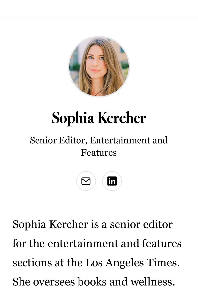 Is this thing (still) on? Life update latimes.com/people/sophia-…