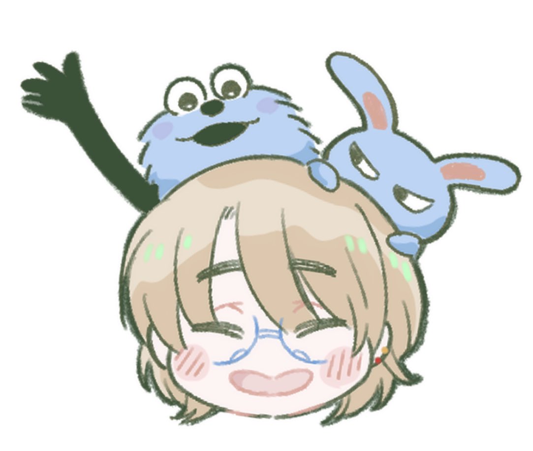 🤓さんと青い子達