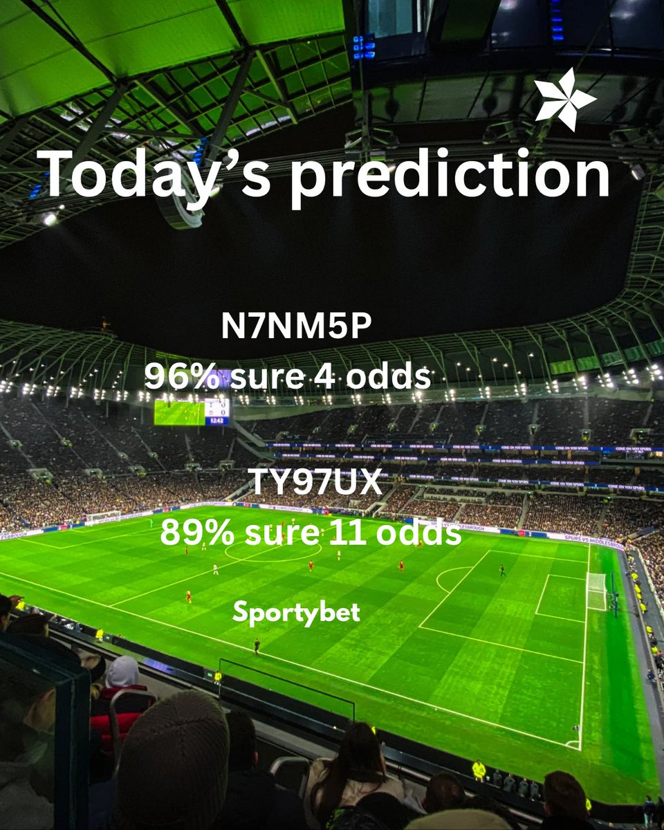 Richyspredict's tweet photo. 🚀 Today’s Access Code is Ready!
Use it to view all today’s matches and odds. https://t.co/NqlzQO5S1A