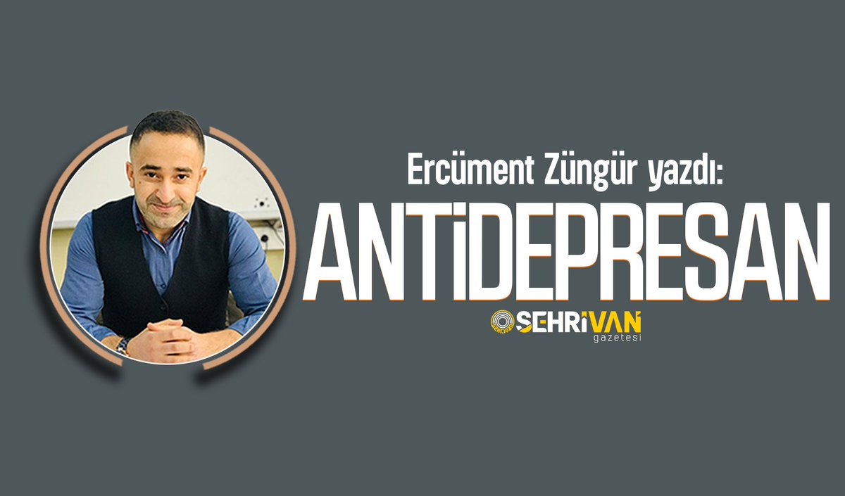 Ercüment Züngür yazdı: Antidepresan!

sehrivangazetesi.com/antidepresan
<a href="/ZungurErcument/">Ercüment ZÜNGÜR</a>
