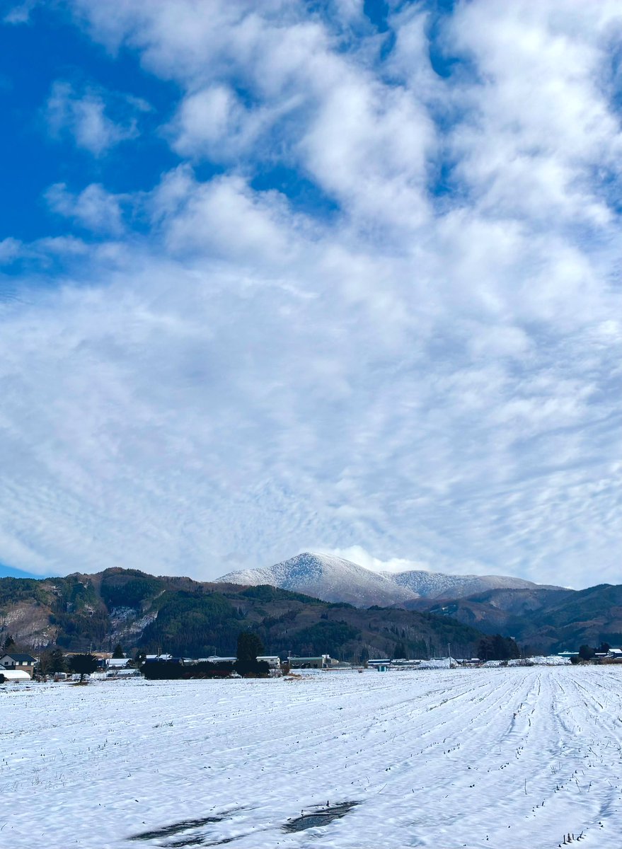 冬の遠野

六角牛山