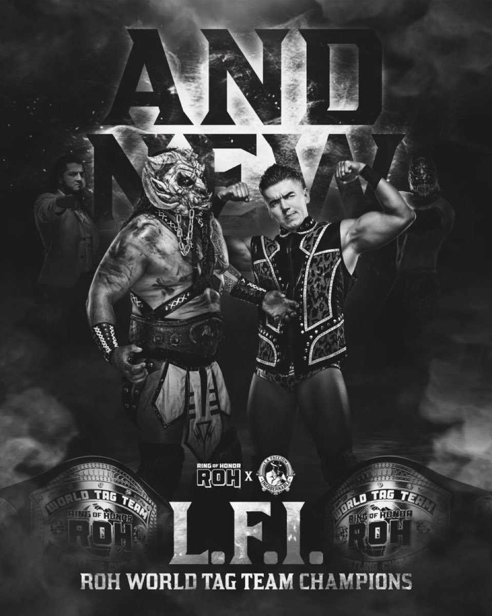 SignatureMoveTV's tweet image. New Pure champ.  
New TV champ.  
New tag champs.  

#ROHFinalBattle