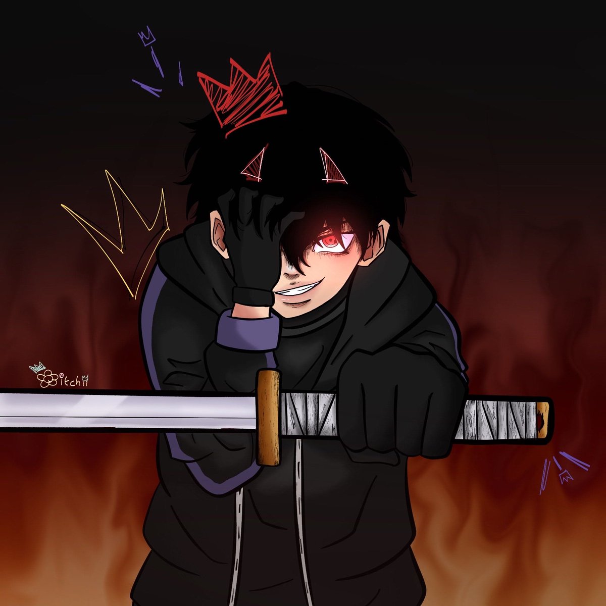 Asqker's tweet photo. Bon j'ai pris le temps avant de m'exprimer
J'ai surkiffé l'aventure de Shura et jusqu'au bout je suis resté fidèle à mes convictions.

Je suis heureux pour Krain qui offre énormément de Roleplay et surtout très content d'avoir pu offrir une belle scène de fin ! 1/2 https://t.co/Fs8yoThFwZ