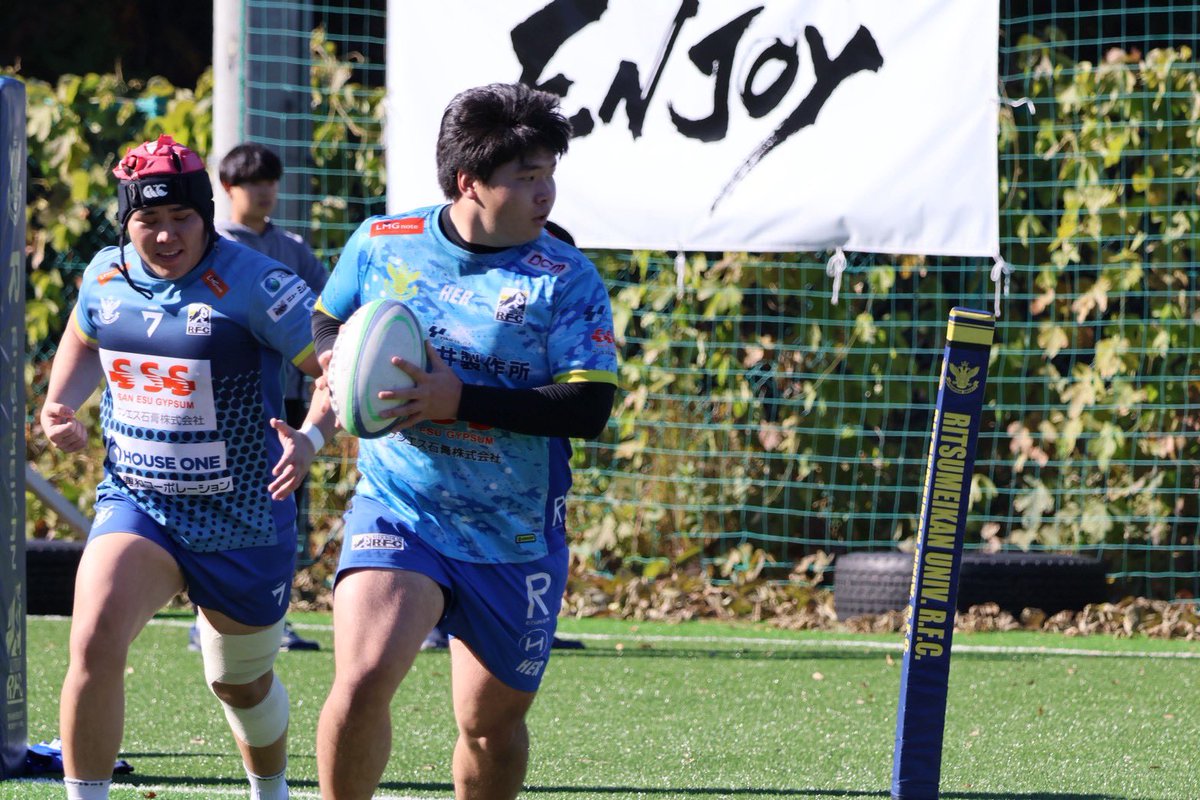 rits_rugby's tweet photo. 📸 𝗧𝗼𝗱𝗮𝘆 '𝘀 𝗛𝗶𝗴𝗵𝗶𝗴𝗵𝘁📸
#toWIN
本日のグラウンド練習の様子をお届けします!
#川畑直央征
#金内友希
#高石祐輔
#星山日翔 https://t.co/IFLn1w7zzs