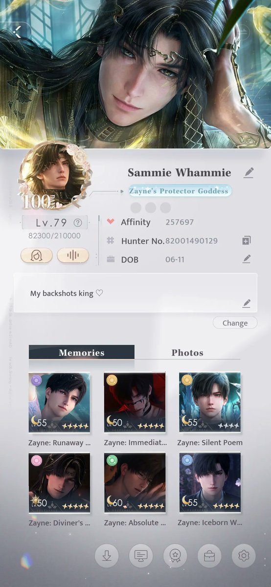 Zayne's Protector Goddess 🏹 tweet media