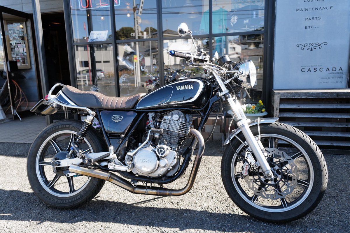 オイル交換・タペット調整のご依頼、ありがとうございました😊
#sr400 #カスカーダ #北九州 #yacoo #leica