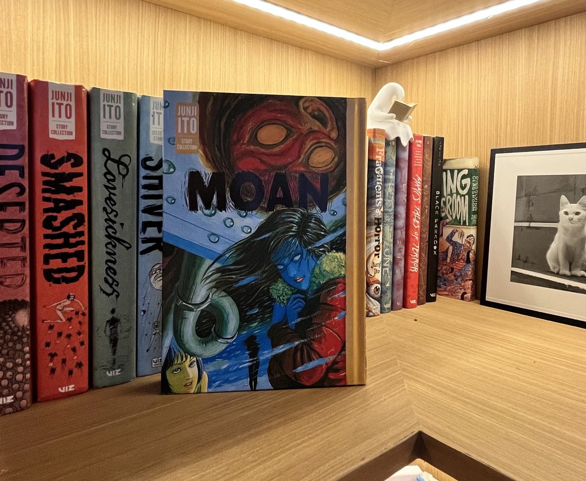 anjarsite's tweet photo. Junji Ito’s new book has hit the shelves https://t.co/w7GPO3JpRd
