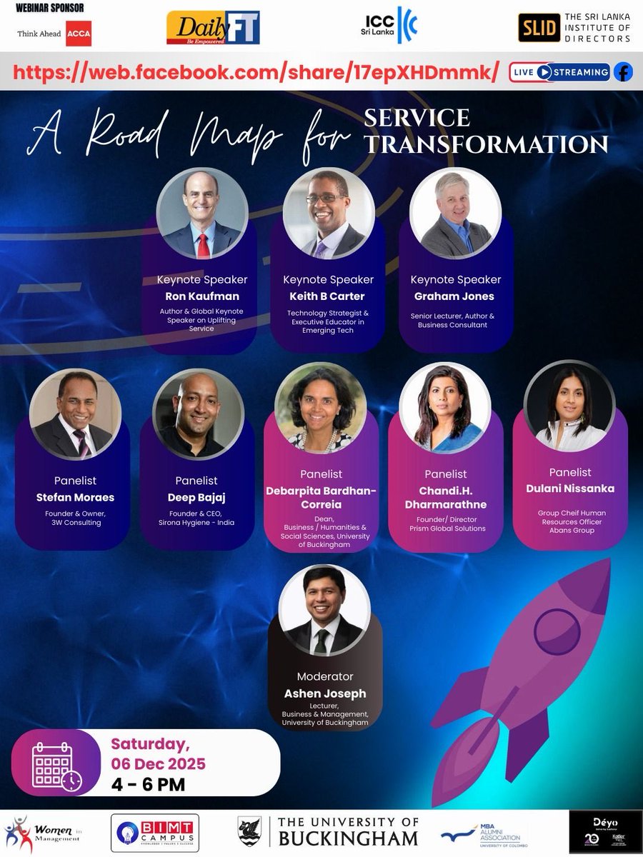 Webinar Service Transformation. Link web.facebook.com/share/17epXHDm…