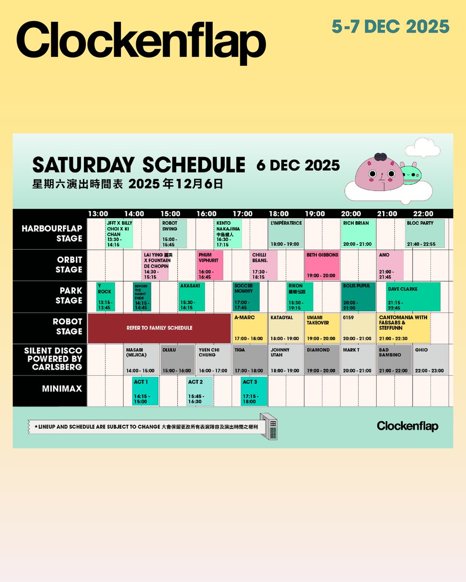 Clockenflap tweet media