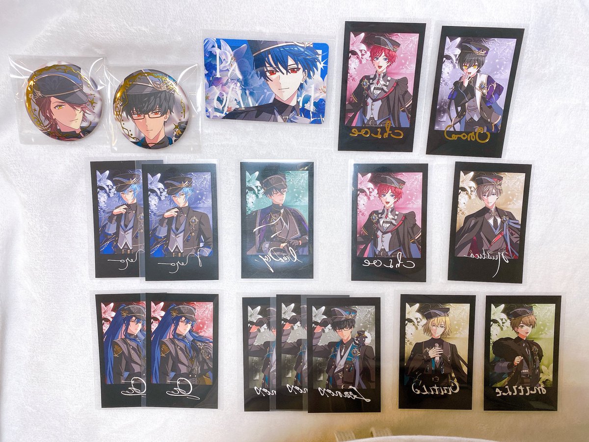 交換】魔法使いの約束 まほやく 6周年 フォトカード 特典 缶バッジ 譲