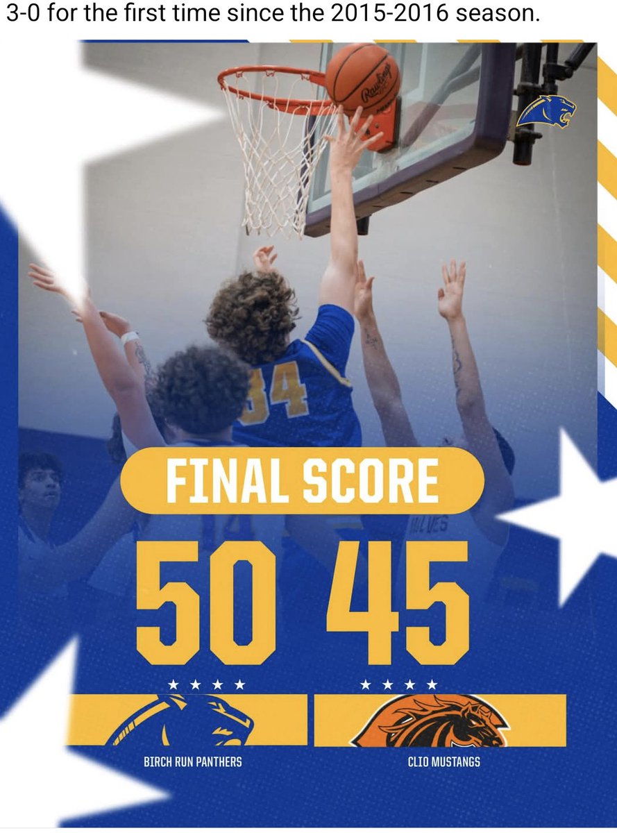 Birch Run Athletics tweet media