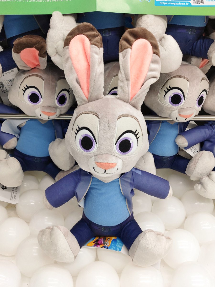 ピーターパンと仲間たち 函館店に ズートピア2 Lぬいぐるみ “ジュディ