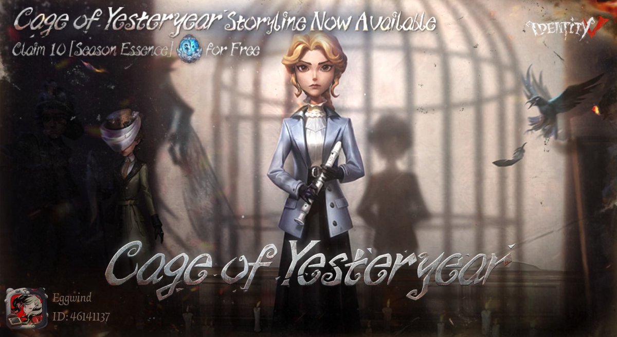 EosSleepy's tweet photo. I'm playing Identity V. Fancy a game? https://t.co/tB5AR44gwe