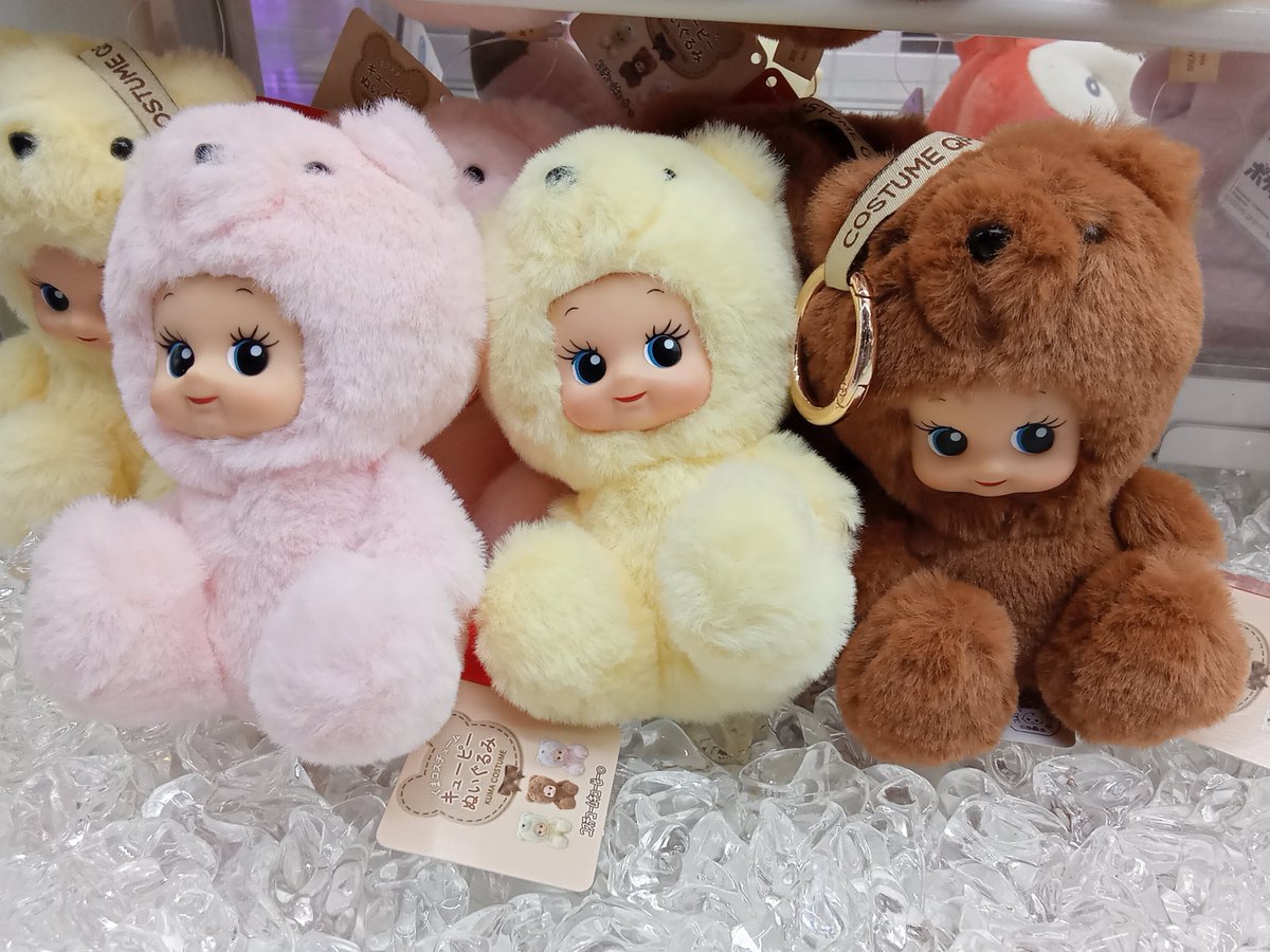 新景品入荷／ くまコスチュームキューピーぬいぐるみ 入荷しました