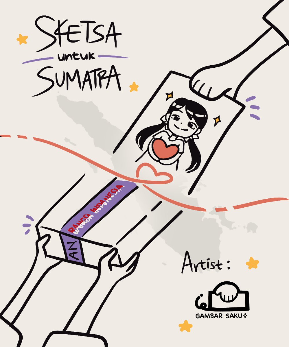 red_dinoo's tweet image. ‼️RT REP SHARE ARE APPRECIATED ‼️

📍Sketsa untuk Sumatra

Halo Semua! Kami dari Gambar Saku bikin project kecil Donasi dapat Sketsa untuk Sumatra🙌

Semua dana akan di donasikan 100% ke kitabisa.com/campaign/setar… !!

#PrayForSumatera #SketsauntukSumatra

More info below 👇👇👇