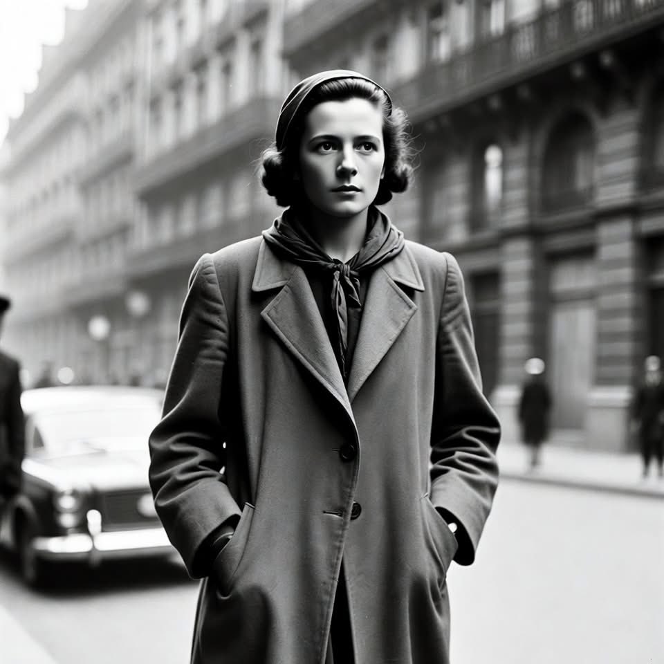 Francia, 1942. El mundo ardía. París estaba tomada. Las radios mentían. La gente caminaba rápido, con la cabeza baja, como si mirar a alguien demasiado tiempo pudiera costarte la vida.

Ella no.
Ella caminaba como si la calle fuera suya. Se llamaba Andrée Borrel, 21 años,