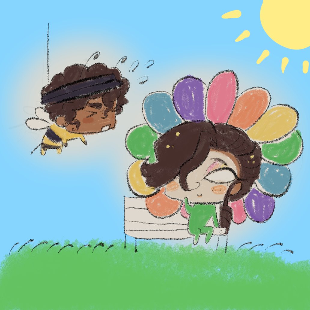 doodle bumblebee #sanganji (plat) #sangriaidv #GanjiGupta