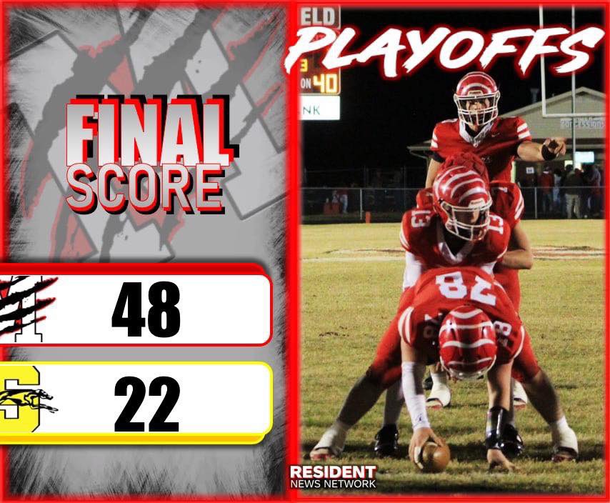 !!! H-I-S-T-O-R-Y !!!
That’s what Mansfield made tonight as they defeated the defending State Champion Salem Greyhounds 40-22 in the 3A State Semifinals to earn the school’s first ever trip to War Memorial Stadium !!! #arpreps