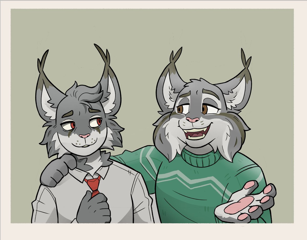 Two Lynx
#PawbertLynxley