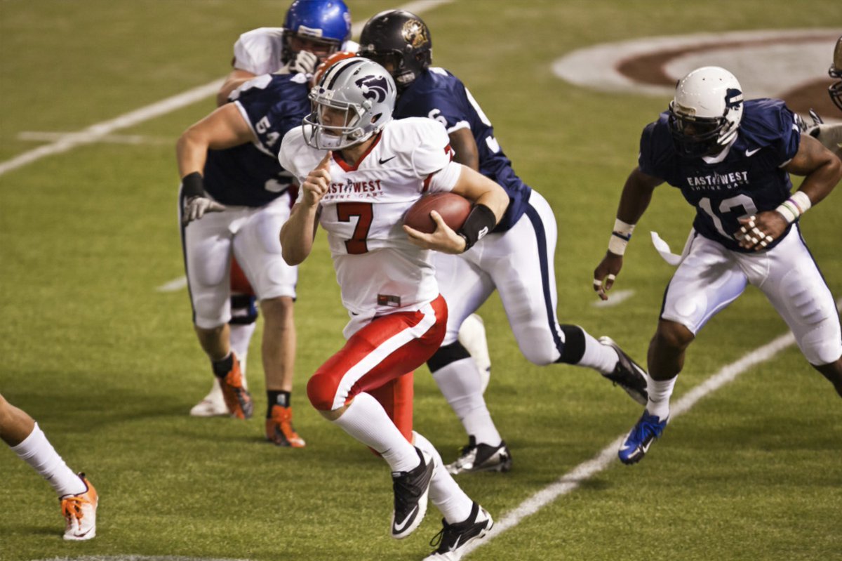 ShrineBowl's tweet image. Congrats to East-West Shrine Bowl alum Collin Klein (@CK_KleinCollin) on becoming the head coach at his alma mater, @KStateFB!