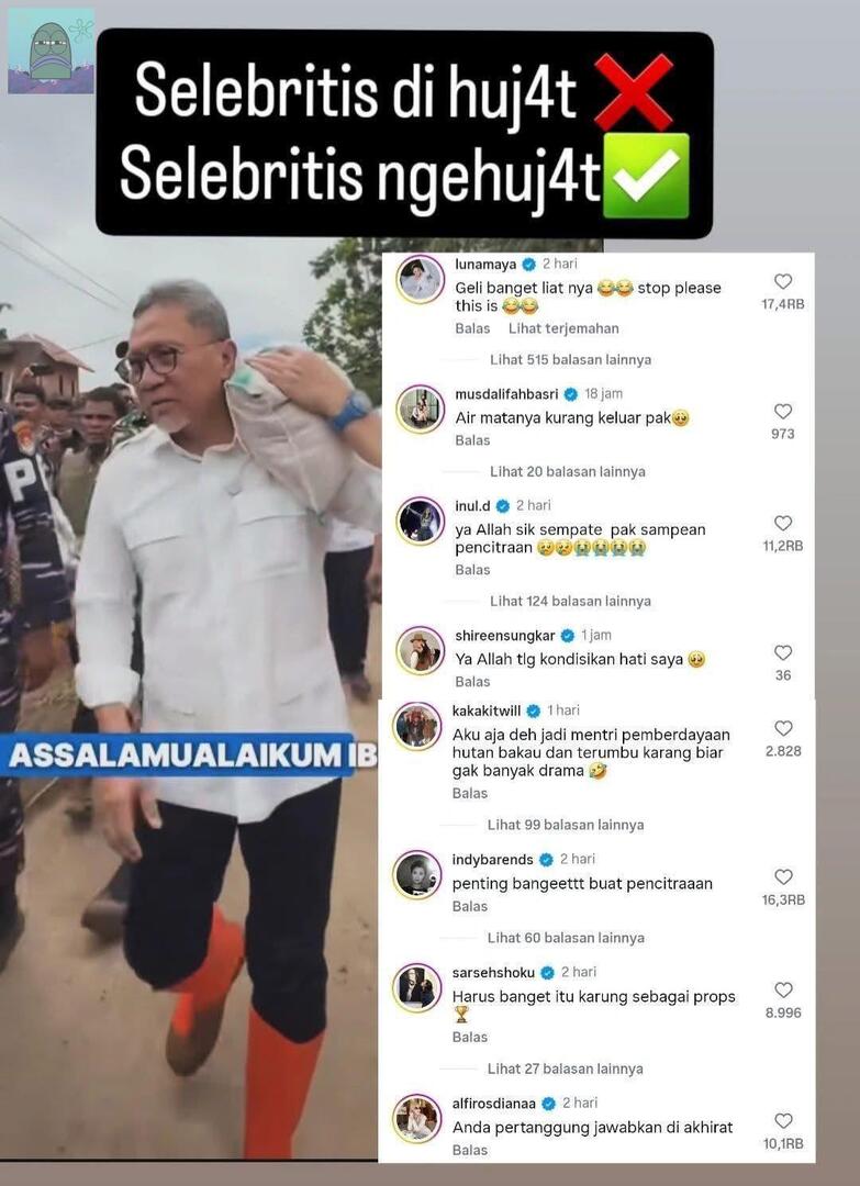 💚 Luna Maya ❤ Shireen Sungker ❤ INDY BARENDS ❤ dll. 

Mereka aja yg berduit gedek apalagi kita yg biasa aja 😭