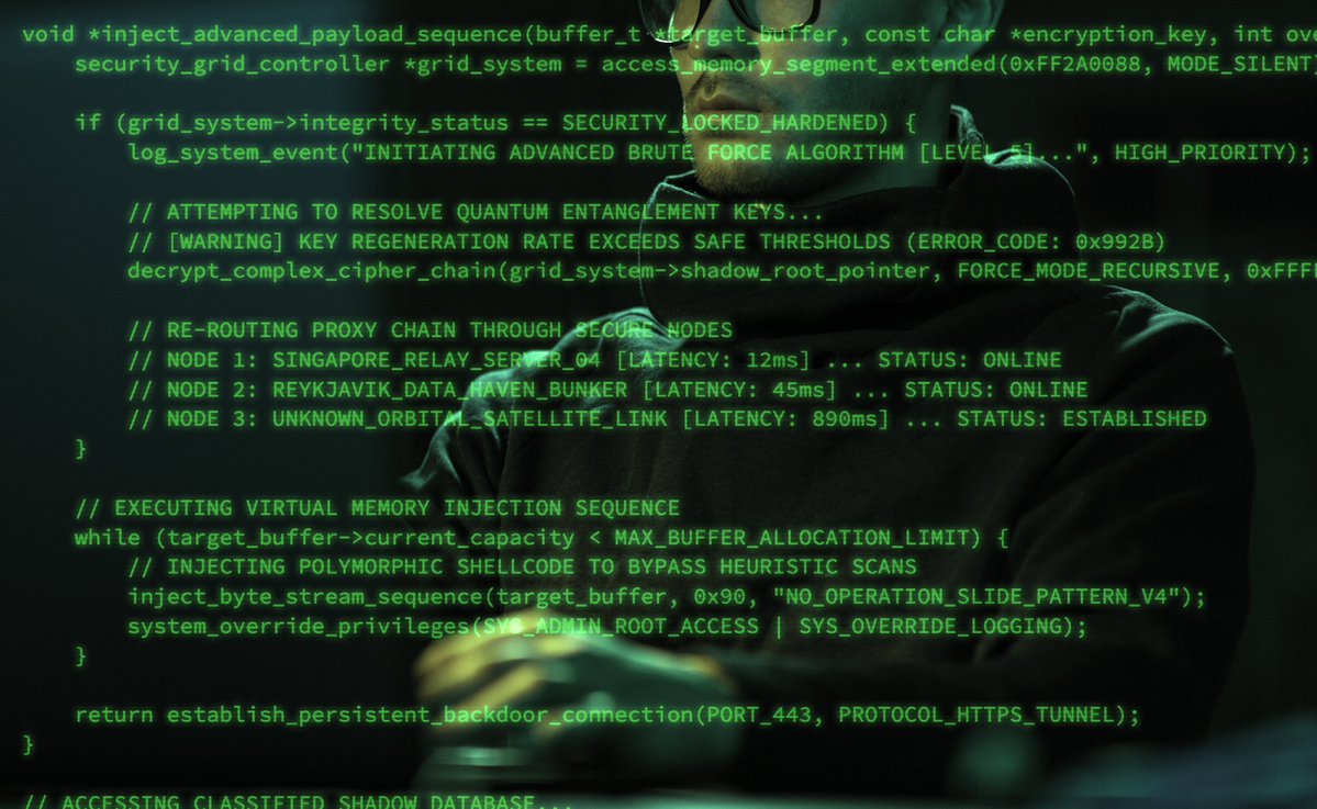asobodesign's tweet image. TVや映画で見る「謎のハッキングシーン」を適当なタイピングで実現できるサイトを公開しました。フードかぶって暗い部屋でぜひ...！実際に何か作品内やYouTubeなどで利用いただいてもOKです。
amix-design.com/tl/tool-uso-ha…