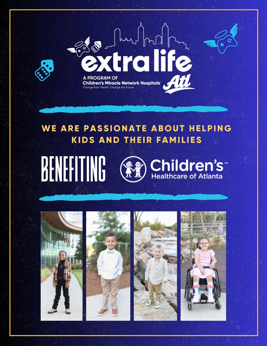 ExtraLifeAtl's tweet image. Drumroll… 🥁
Extra Life ATL has officially raised $82,207.53 for kids at Children’s Healthcare of Atlanta in 2025!
If you need help with year-end fundraising, we’ve got you Let’s finish strong! 

#ExtraLifeATL #ExtraLife #AtlantaGamers #CMN #CHOA #extralife4kids