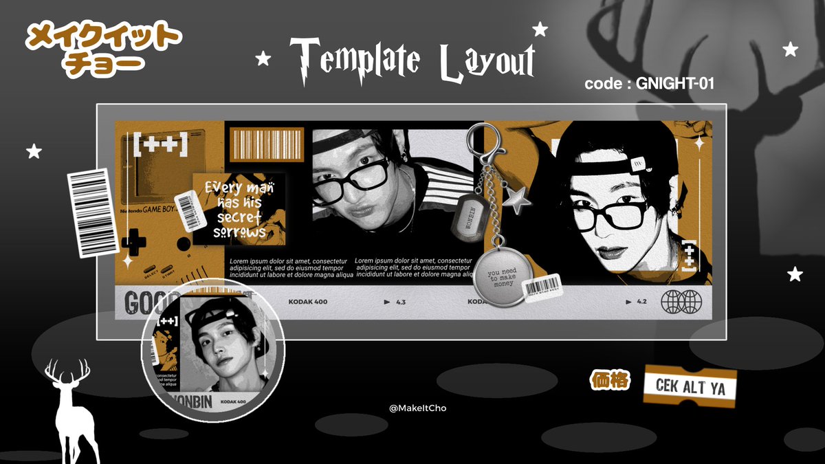 MakeItCho's tweet image. Help repost ? Terimakasih ♡

Haloo, aku hadir kembali membawa 8 template layout yang bisa langsung diorder hari ini pukul 19.15. Cek ALT untuk lebih lengkapnya yaa

Layoutnya nfs ya. 

Untuk yang mau tanya-tanya dulu boleh dm aku ♡

#zonauang