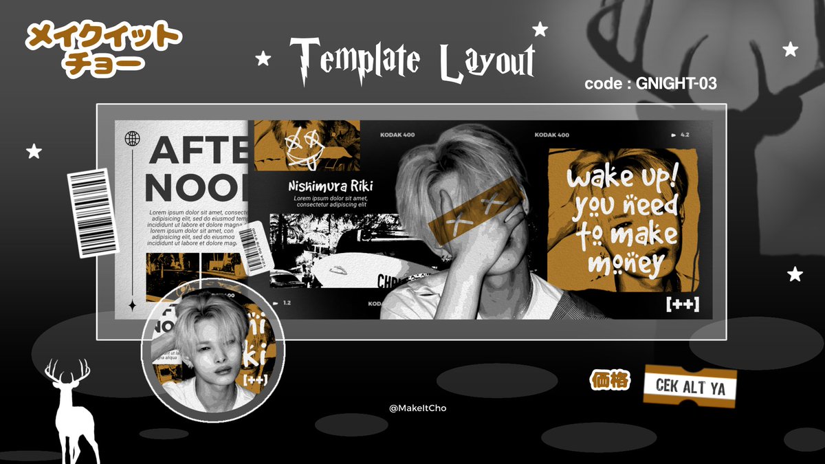 MakeItCho's tweet image. Help repost ? Terimakasih ♡

Haloo, aku hadir kembali membawa 8 template layout yang bisa langsung diorder hari ini pukul 19.15. Cek ALT untuk lebih lengkapnya yaa

Layoutnya nfs ya. 

Untuk yang mau tanya-tanya dulu boleh dm aku ♡

#zonauang