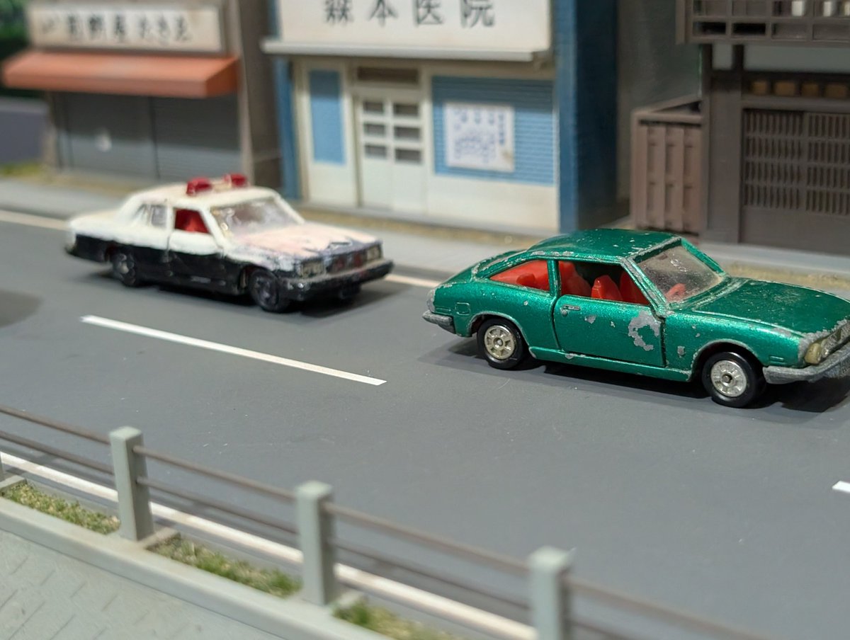 ジオラマだけで十分遊べるわ✨