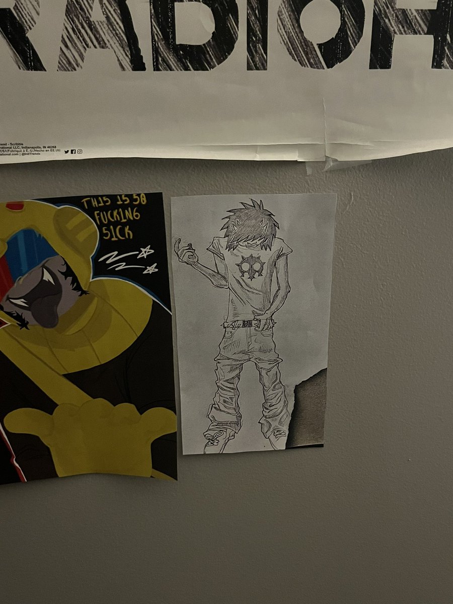 day 5 of printing out fanart and taping it on my wall. tboy mituna swag by <a href="/tombowGreen/">𐂯⋆˚꩜｡shush⋆˚꩜｡𐂯</a> i love you mituna i want you forever and ever