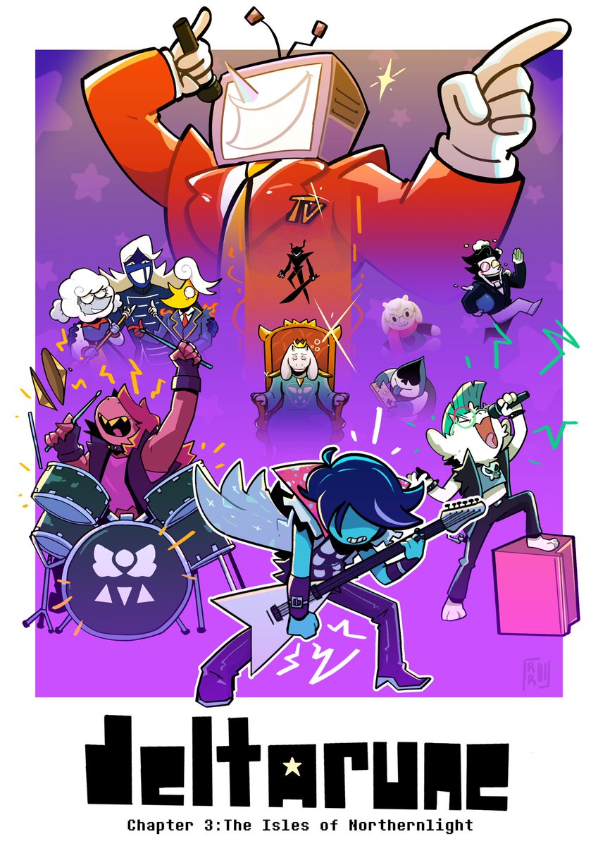 3stPlaceM's tweet photo. Deltarune Chapters 1-4

#DELTARUNE #deltarunefanart https://t.co/blf3YlY2wN