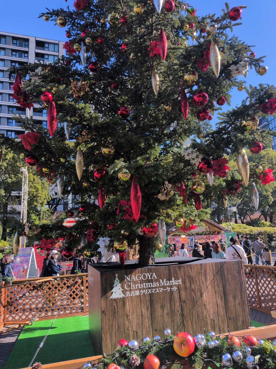 嫁の希望によりクリスマスマーケット来たけど、全てがくっそ高い
貧乏人が来る場所じゃねーや