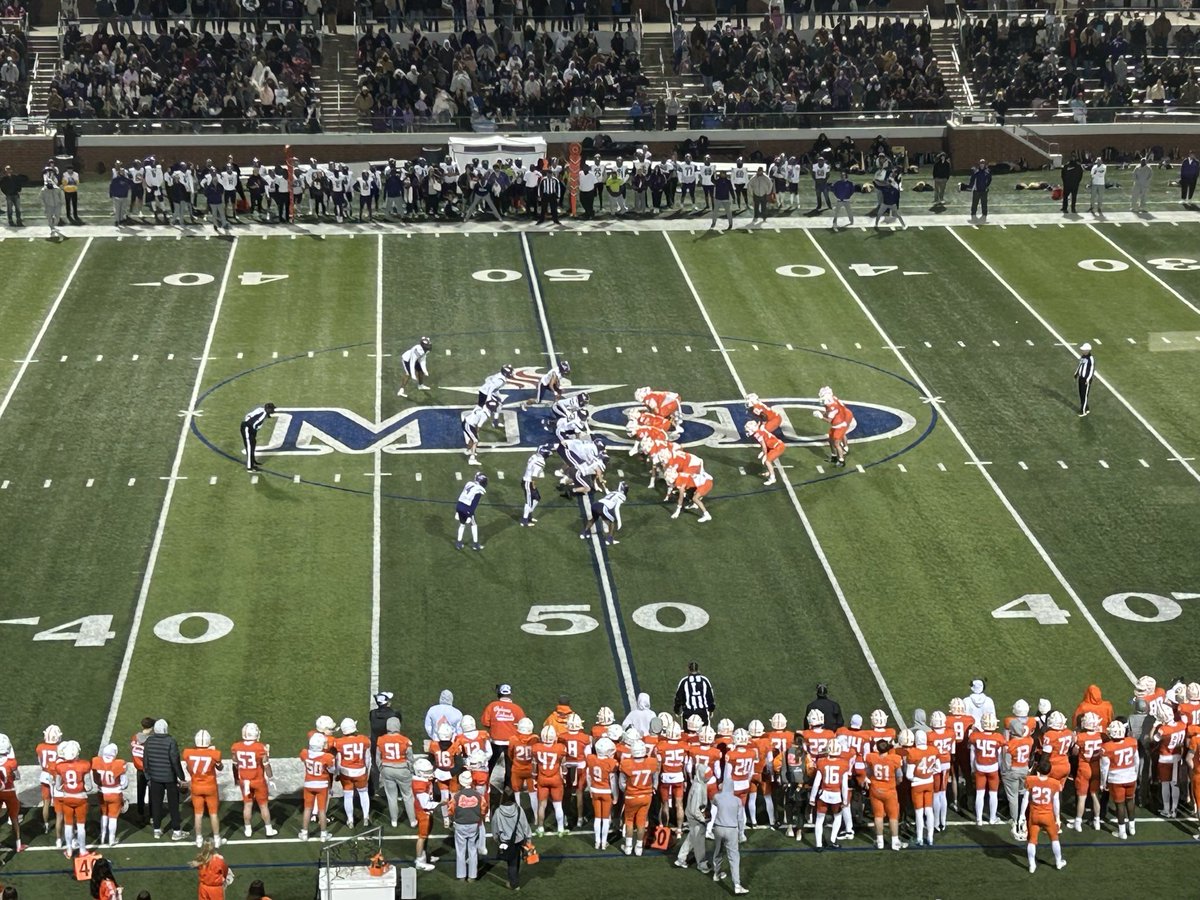 Hang this Celina offensive formation in the Louvre. 

December football at its finest.