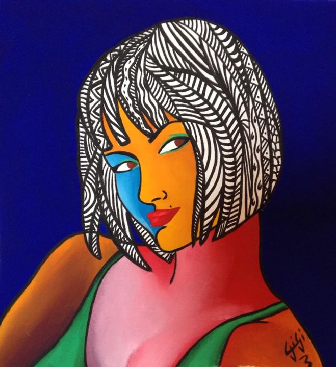 gilaporta's tweet photo. Art of the Day! "Crysula actress". Buy at: https://t.co/XG5qbToEXC https://t.co/I4B7d4xyWu