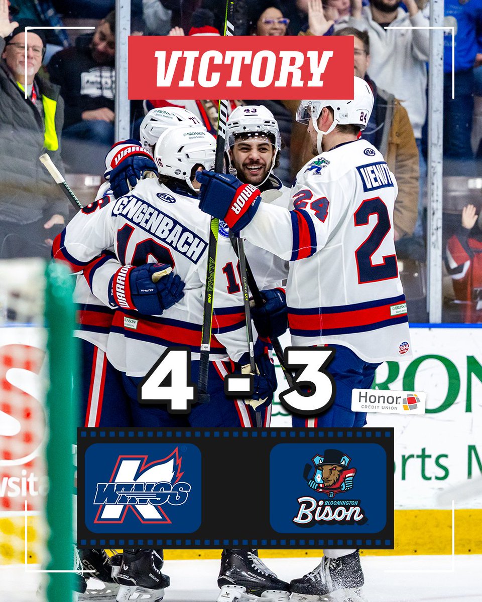 KalamazooWings's tweet image. WINNER WINNER, Bison dinner 😎🍽️
#OwnTheIce