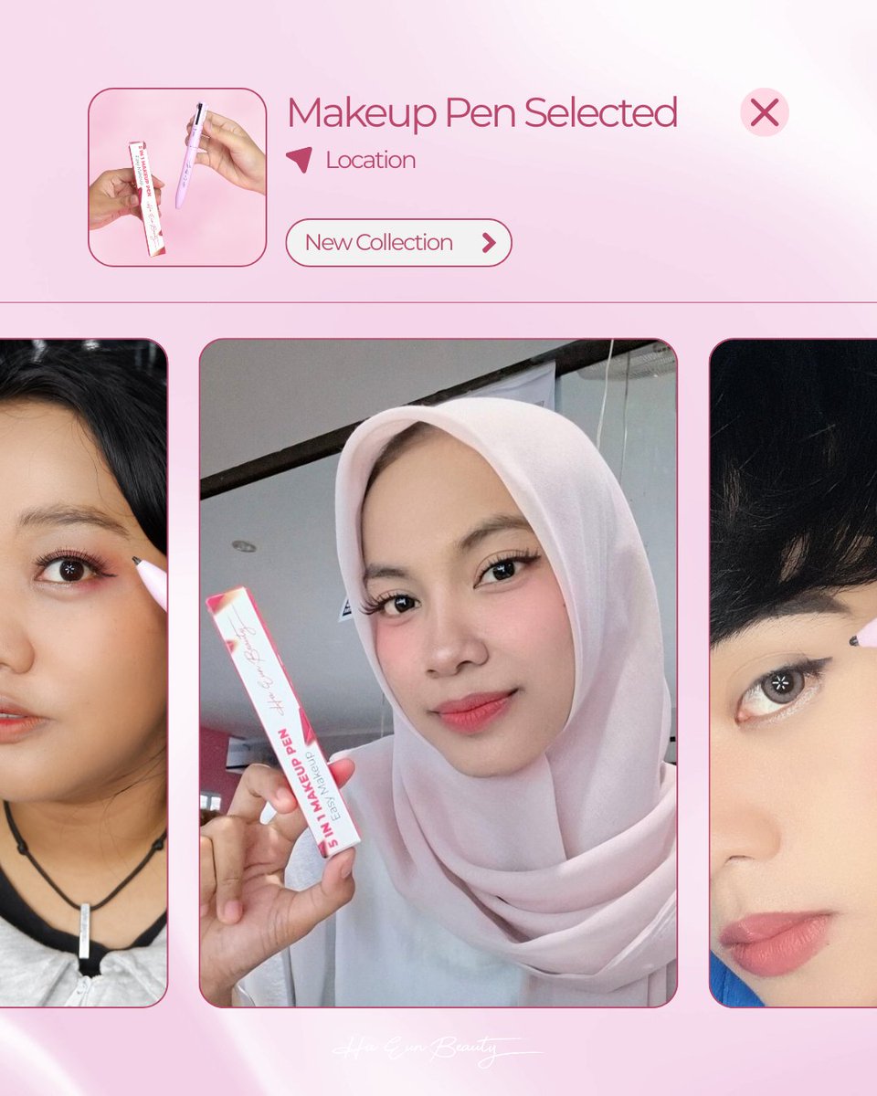 Ha_Eun_Beauty's tweet photo. 💄 Makeup lengkap tanpa bawaan se-tas!
Semua yang kamu butuhin ada di satu pen: simpel, cepat, dan super efisien 🥰
Cocok buat kamu yang suka on-the-go ✨
#haeunbeauty #makeup #makeupnatural #beautytools #beautyhacks https://t.co/iiUvTdMWyI
