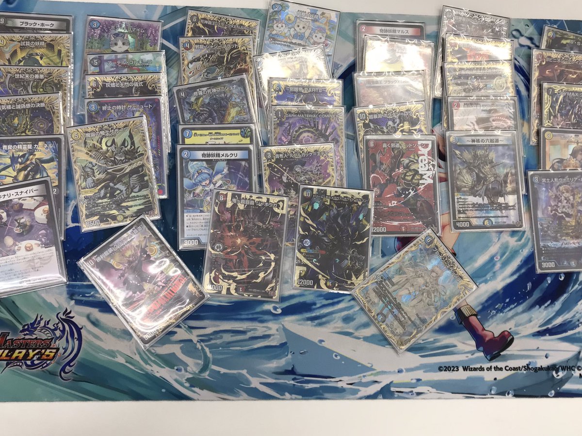 本日のデュエルマスターズ非公認大会の 優勝者は桜花さんでーす 