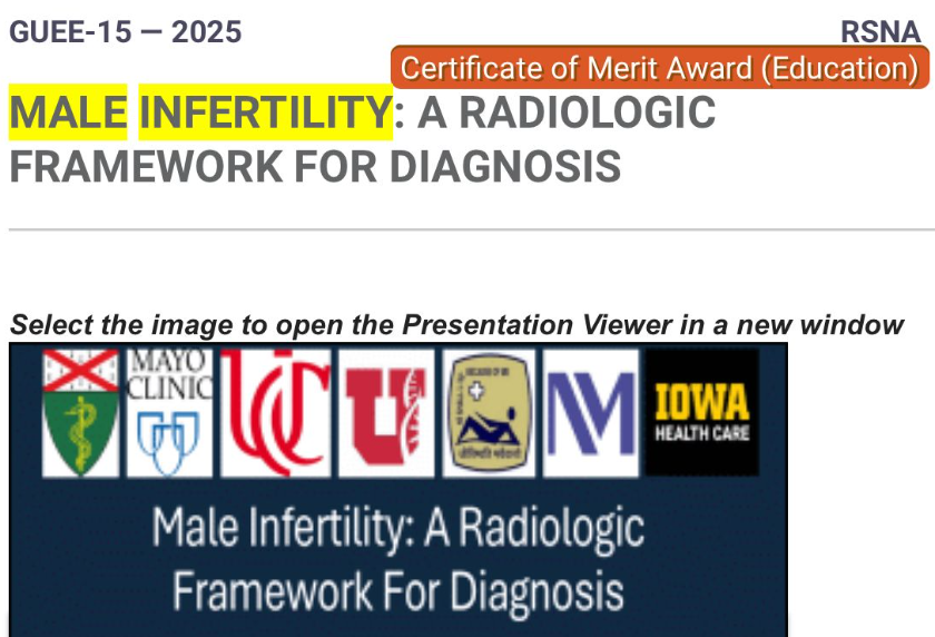 CertificateofMerit <a href="/RSNA/">RSNA</a> #RSNA2025 #radiology #radres #radtwitter   
Congratulations team
<a href="/markdsugi/">Mark D. Sugi</a>
<a href="/totallyskates/">Grace G. Zhu, MD</a>
<a href="/radiology_ninja/">Ichiro Ikuta, MD, MMSc</a>
<a href="/AnugayathriJ/">Anugayathri Jawahar</a>
<a href="/MargaritaRevzin/">Dr. Margarita Revzin</a>
<a href="/ShravanCFC/">Dr. Shravan</a>