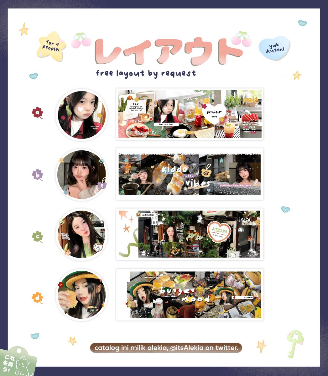 🌿 𝗿𝗲𝗽𝗼𝘀𝘁? 𝘁𝗵𝗮𝗻𝗸 𝘆𝗼𝘂ⵑ

edisi perayaan Hajatan Satu Tahunan Ethan (<a href="/porcupnne/">Ethan.</a>) dan Jeje (<a href="/expctronouss/">Jeje</a>) ada 4 FREE LAYOUT BY REQ untuk kalian. (check ALT!)

⭐ : by reply
⏰ : sekarang - end tba

#zonauang #zonaba #zonajajan