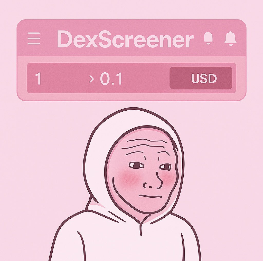 If we reach 10K MC before the end of the year… Pojak gets his DexScreener moment. 🩷🌸

Let’s give him the glow-up he deserves.
#POJAK 🚀

CA:

7HawR6fR2Dda2mBoHzT9kETNCU9Yn3iBHszWRAUBpump