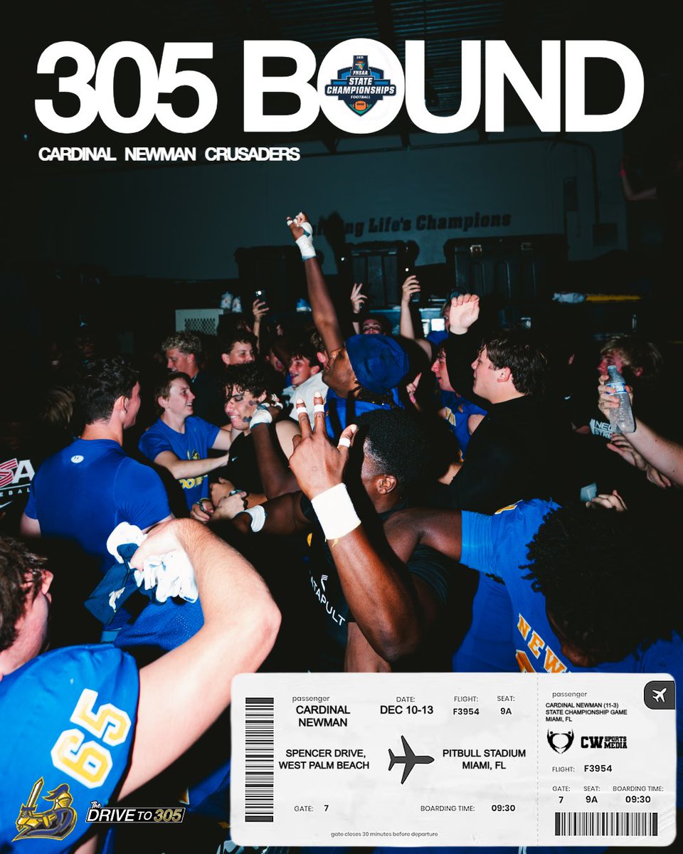 Welcome to the 305 <a href="/CNHS_Athletics/">Cardinal Newman HS Athletics</a>