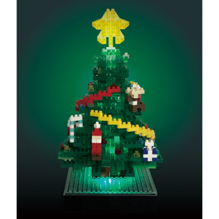 こんにちは！ #ナノブロックストア です！
12/7は #クリスマスツリーの日
日本発の🎄が初めてこの日に飾られたことにちなんで。

#大きなクリスマスツリー はオーナメントが7種あり、それぞれ7つの小袋に分けられているので、1日1個作ったり、みんなでシェアして作ったりと楽しめます😊

#nanoblock