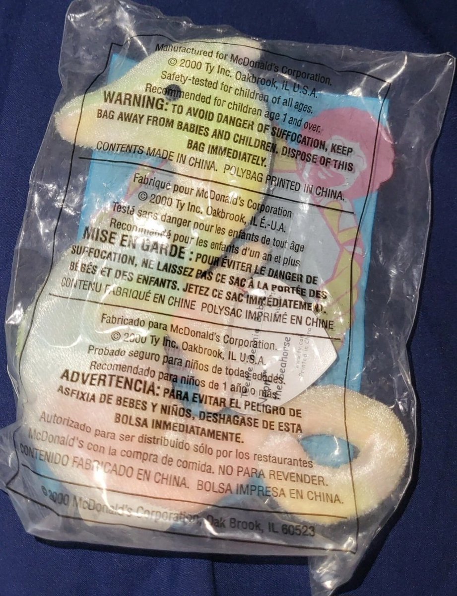 AlbertoMacias2's tweet image. 🔥 SEALED 2000 McDonald’s Teenie Beanie #13 Neon the Seahorse! Mint in bag, never opened. Perfect nostalgic Christmas Gift! 🎄🎁 #McDonaldsToy #TeenieBeanie #ChristmasGift #eBay #Mercari 

ebay.us/m/qtrmgB

merc.li/ruFdh4mWb?sv=0