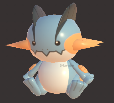 komosaur's tweet photo. modelling a pokemon everyday - day 31 swampert https://t.co/l2oQ6RAW3M