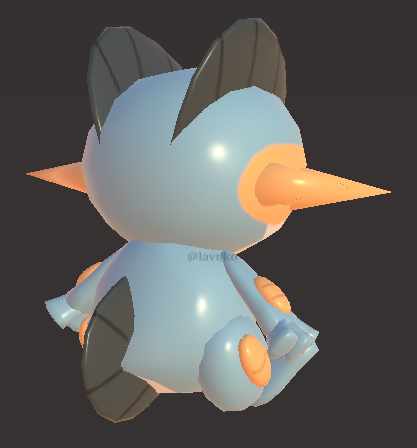 komosaur's tweet photo. modelling a pokemon everyday - day 31 swampert https://t.co/l2oQ6RAW3M