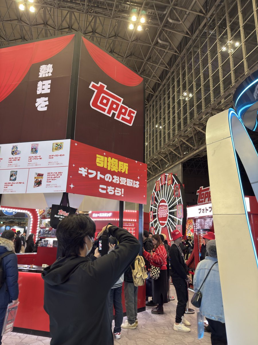 durubz's tweet photo. @toppsjapan  #TokyoComicCon2025 #TOPPS東京コミコン2025 https://t.co/jrZ663xLnE