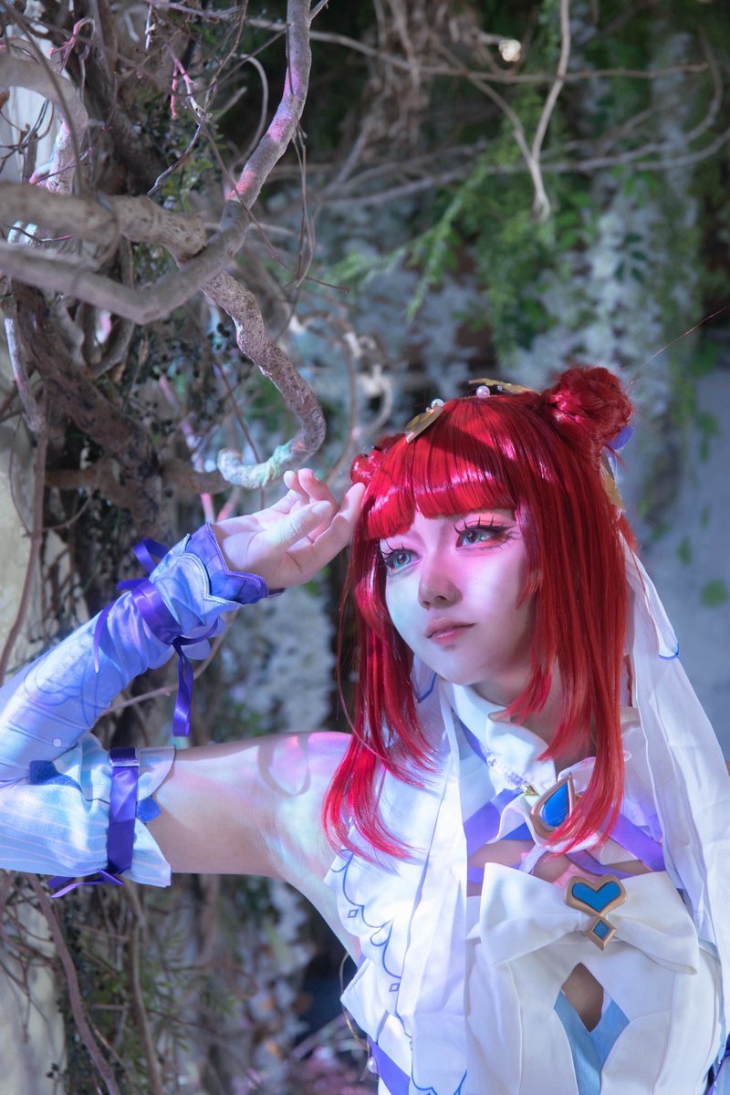 ⚠︎︎cos /  Nilou

  ───    舞台上の月明かり   ───

 #GenshinImpact #Cosplay 
 #1130夢と現と花神誕祭と